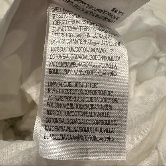 Farm Rio White Halter Richilier Cotton Ruffle Mini Dress Large New with Tag - Picture 15 of 16